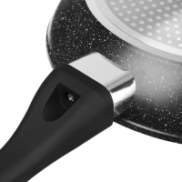 SATOSHI Танто Сковорода литая d24см, антипригарное покрытие Мрамор, индукция