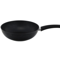 Сковорода Вок HOMECLUB Basic 28см литая, ручка soft-touch