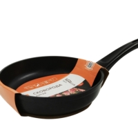 Сковорода HOMECLUB Basic 20см, литая, антипригарное покрытие, без индукции