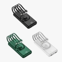 Power Bank с функцией беспроводно зарядки 20000mAh (белый)