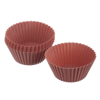 VETTA Набор форм силиконовых 16шт, 6,5x3,3см, "Кекс", 3 цвета