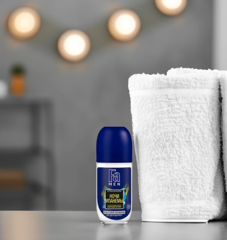 Дезодорант роликовый мужской ФА Men Ритмы Бразилии Ночи Ипанемы, 50мл