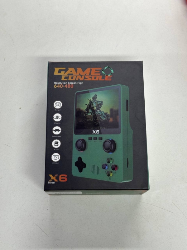 Игровая консоль Х6 (зеленая)
