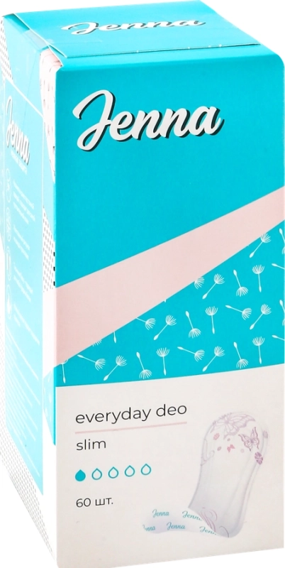 Ежедневные прокладки JENNA Everyday Deo Slim