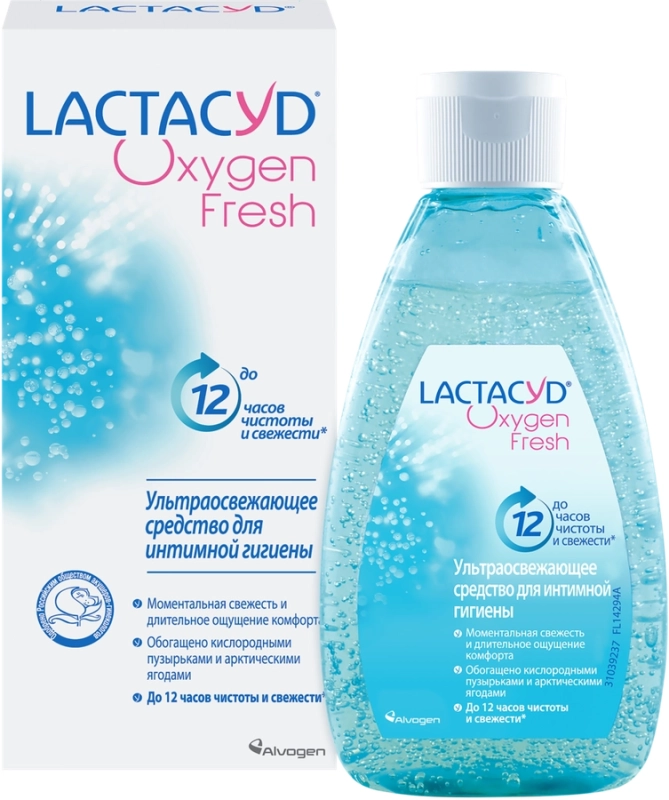 Средство для интимной гигиены LACTACYD Oxygen Кислородная свежесть