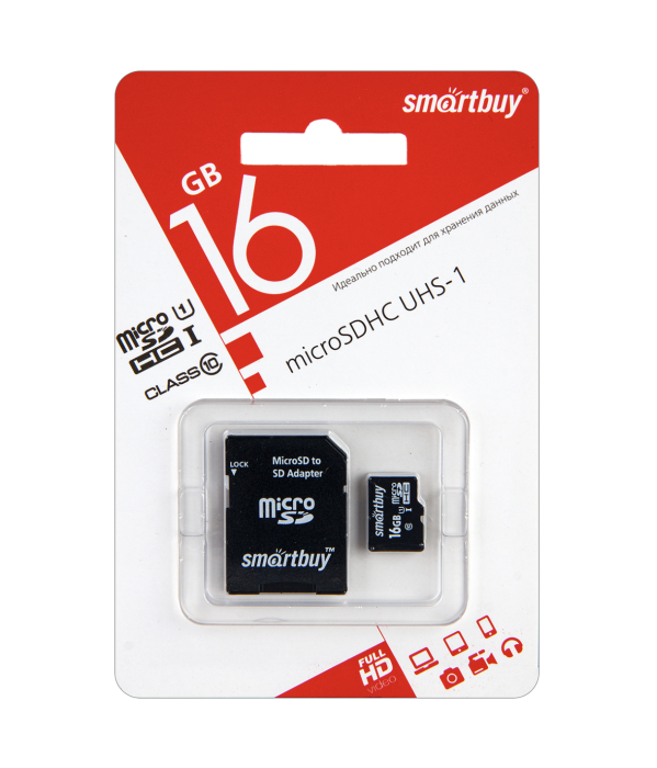 Micro SD 16GB Smart Buy class 10