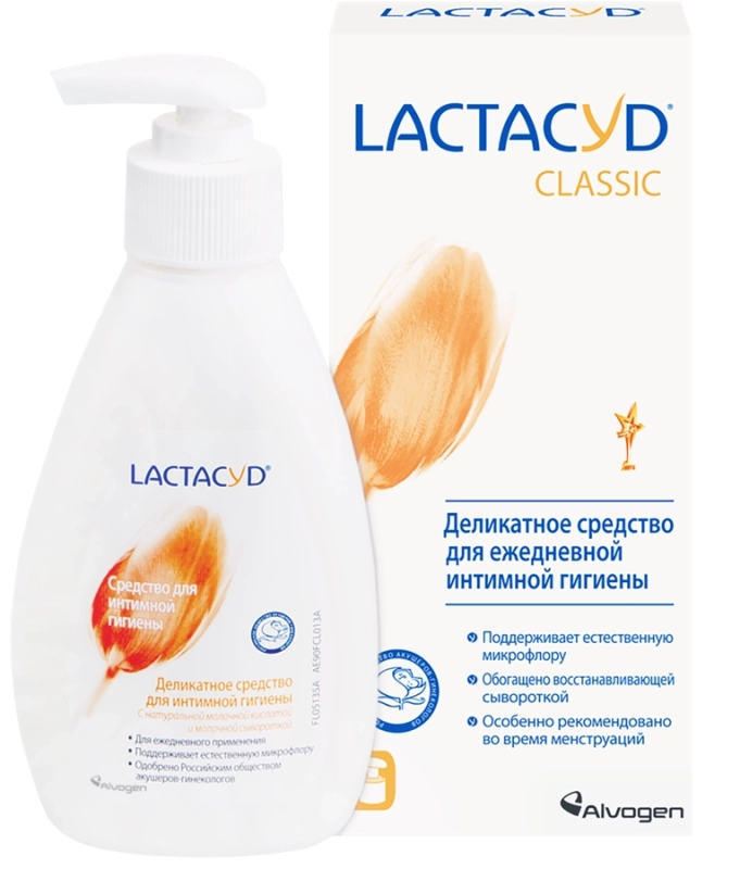 Средство для интимной гигиены LACTACYD Classic