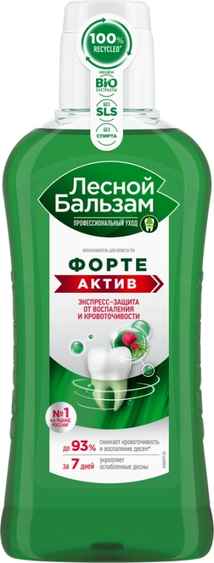 Ополаскиватель для десен ЛЕСНОЙ БАЛЬЗАМ Форте