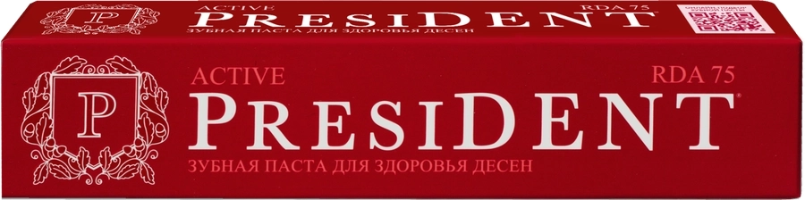 Зубная паста PRESIDENT Active