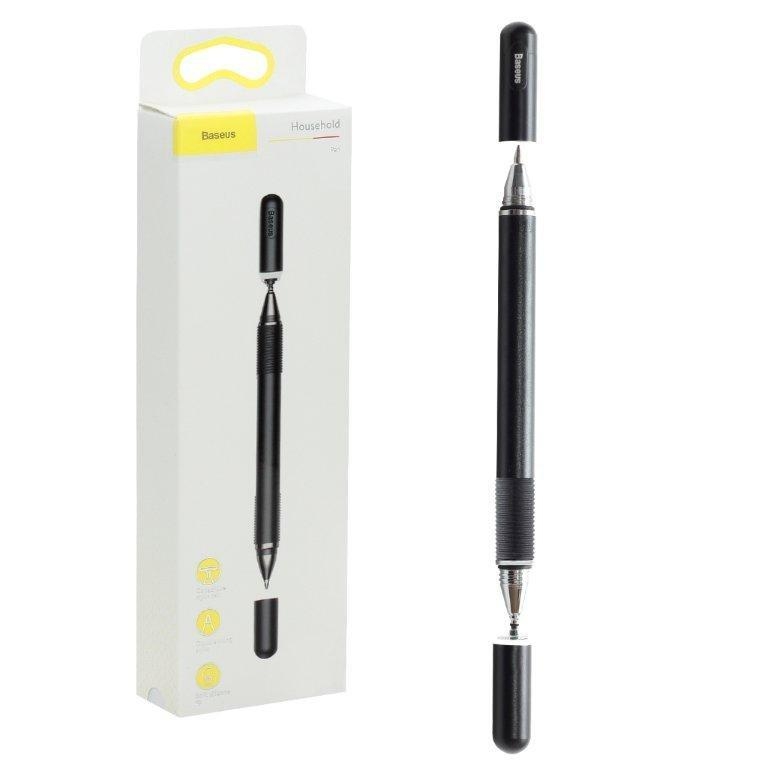 Стилус универсальный + ручка ACPCL-01 Baseus черный