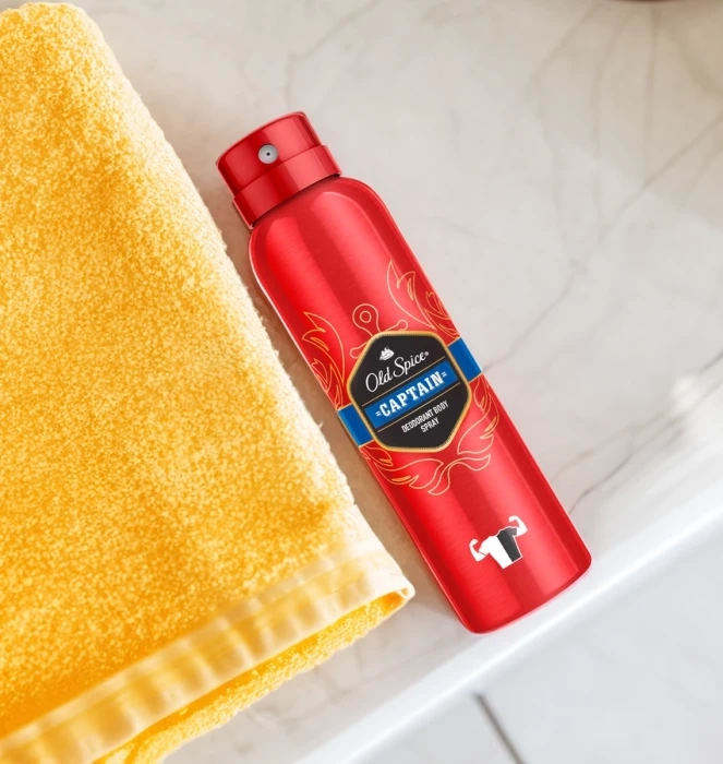Дезодорант-спрей мужской OLD SPICE Captain, 150мл