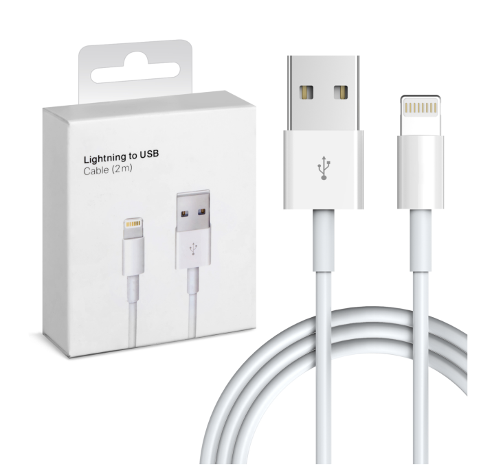Кабель USB Lightning 2M