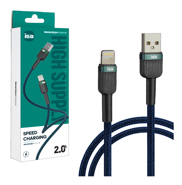 Кабель USB Lightning 1m 5V