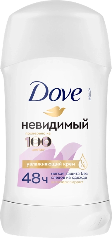 Дезодорант-антиперспирант стик женский DOVE Невидимый