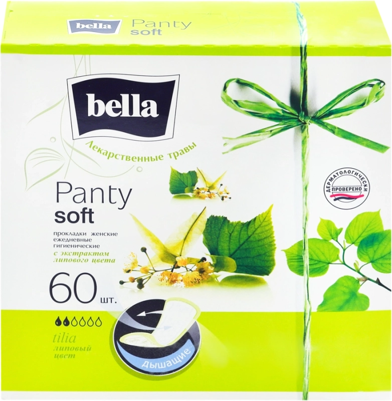 Ежедневные прокладки BELLA Panty Soft Tilia