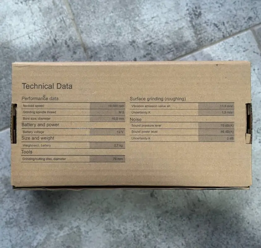 Болгарка Мини беспроводная (2 АКБ)