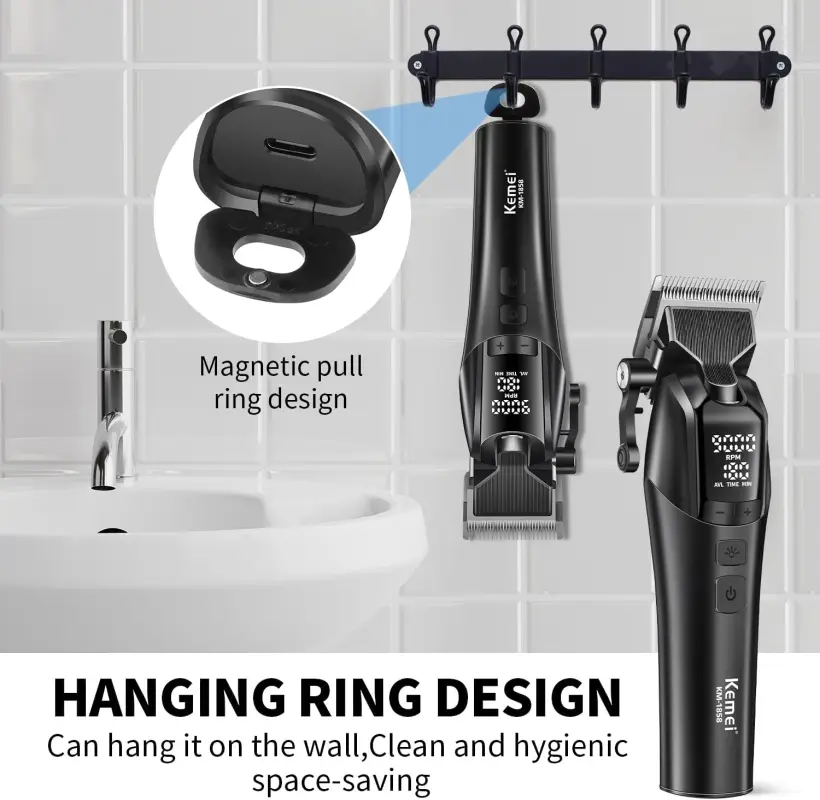 Машинка для стрижки волос Kemei KM-1858