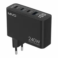 Сетевое зарядное устройство 240w MIVO MP-460Q 240w