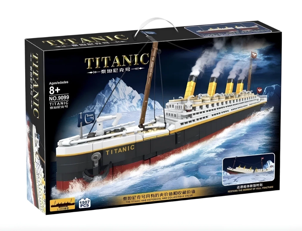 Корабль Титаник Круизный лайнер Конструктор 1507д