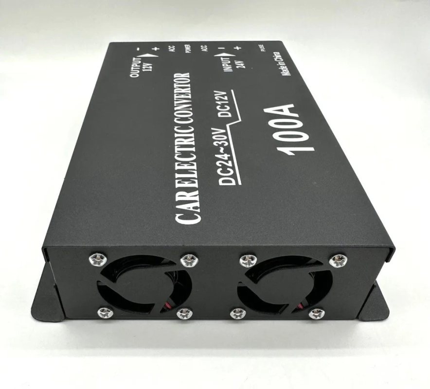 Преобразователь напряжения Инвертор 100A 24V-12V