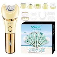 Эпилятор Набор 7в1 VGR V-756 Зеленый