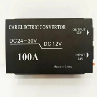 Преобразователь напряжения Инвертор 100A 24V-12V