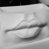 Кашпо Органайзер Женские губы