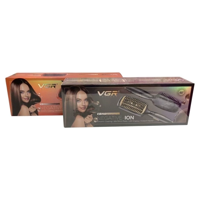 Расческа Щетка Фен VGR V-527 Черная