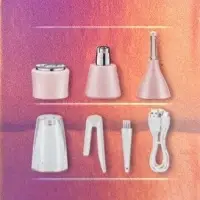 Эпилятор Набор 4в1 VGR V-761 Розовый