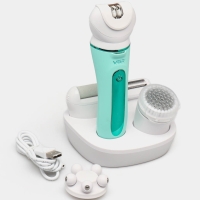 Эпилятор Набор 5в1 VGR V-751 Зеленый