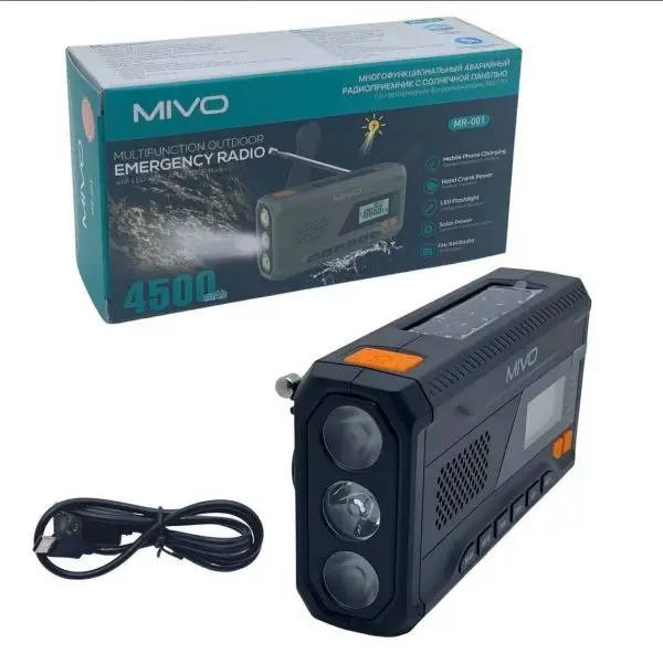 Радио MIVO MR-001 (Цвет в ассортименте)