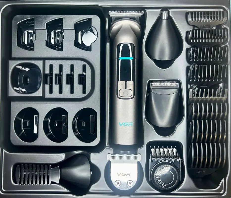 Триммер для стрижки волос 14в1 VGR V-096
