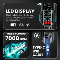 Триммер для стрижки волос VGR V-900 Черный