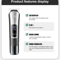 Триммер Набор 5в1 VGR V-111