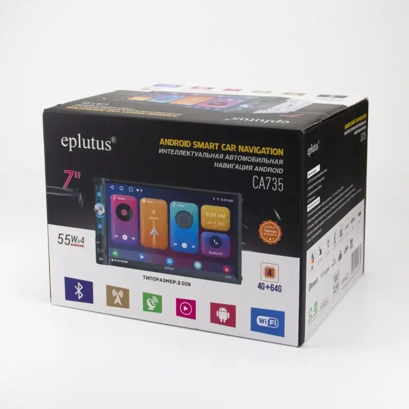 Автомагнитола с сенсорным экраном Eplutus CA735