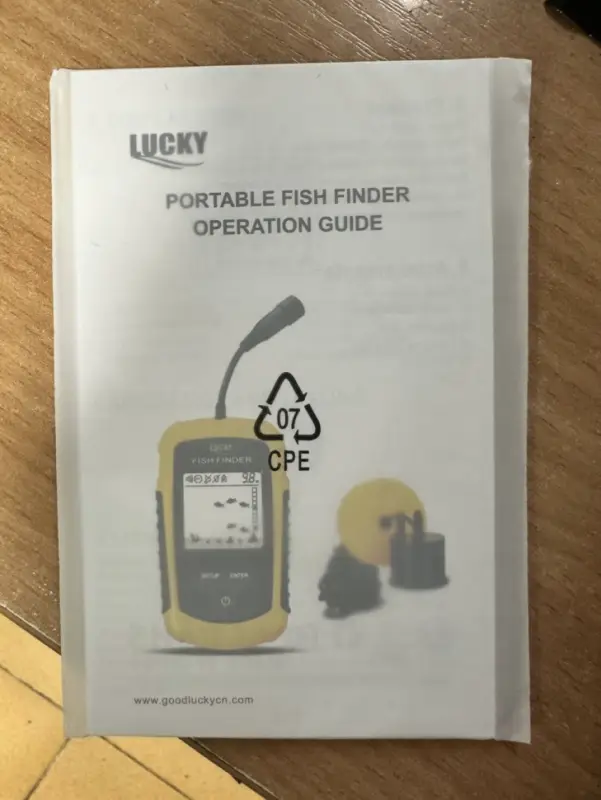 Эхолот для рыбалки проводной LUCKY FFC1108-1