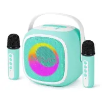 Колонка портативная Караоке с двумя микрофонами MIVO M68