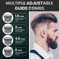 Триммер для стрижки волос VGR V-900 Черный