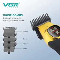 Триммер для стрижки волос VGR V-885T Зеленый