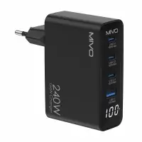 Сетевое зарядное устройство 240w MIVO MP-460Q 240w