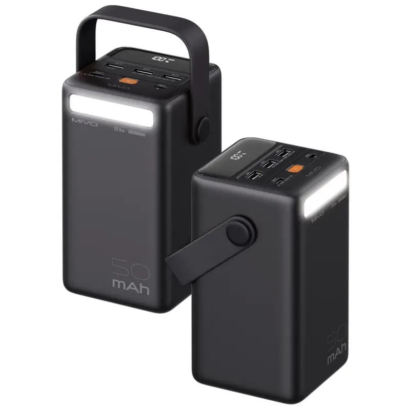 Внешний аккумулятор Powerbank MIVO MB-500Q 50000mAh