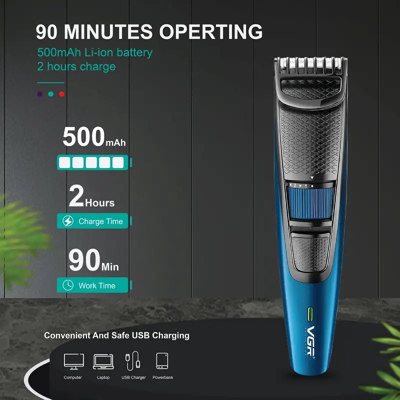 Триммер для стрижки волос VGR V-053B