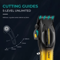 Машинка для стрижки волос VGR V-026 Красная