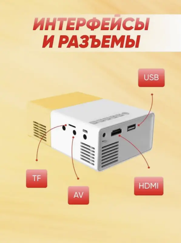Мини проектор Unic YG-300