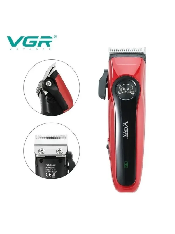 Машинка для стрижки животных VGR V-202