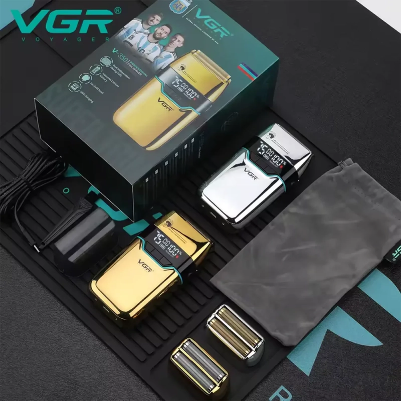 Электрическая бритва Шейвер VGR V-350 Золотой