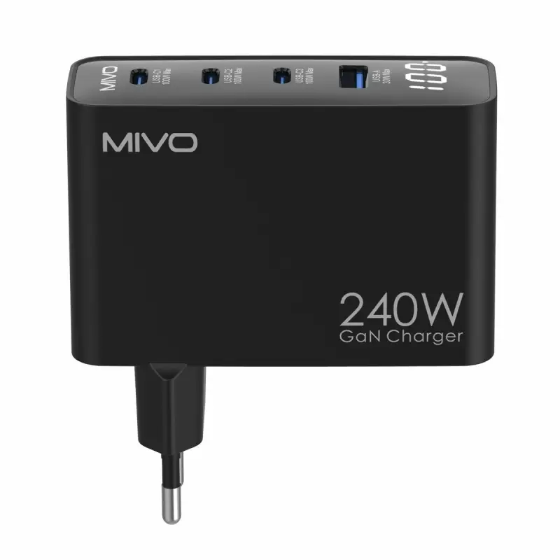 Сетевое зарядное устройство 240w MIVO MP-460Q 240w