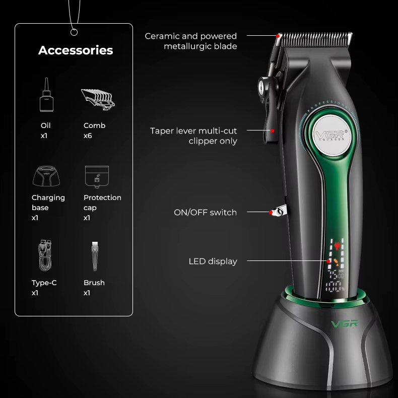 Машинка для стрижки волос VGR V-010