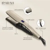 Плойка Выпрямитель IPARAH P-115W