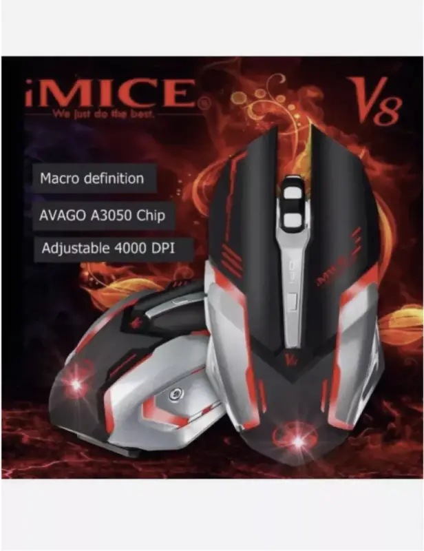 Игровая компьютерная проводная мышь iMICE V8
